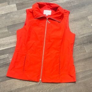 Katherine Barclay Vivid Orange Zip Jacket